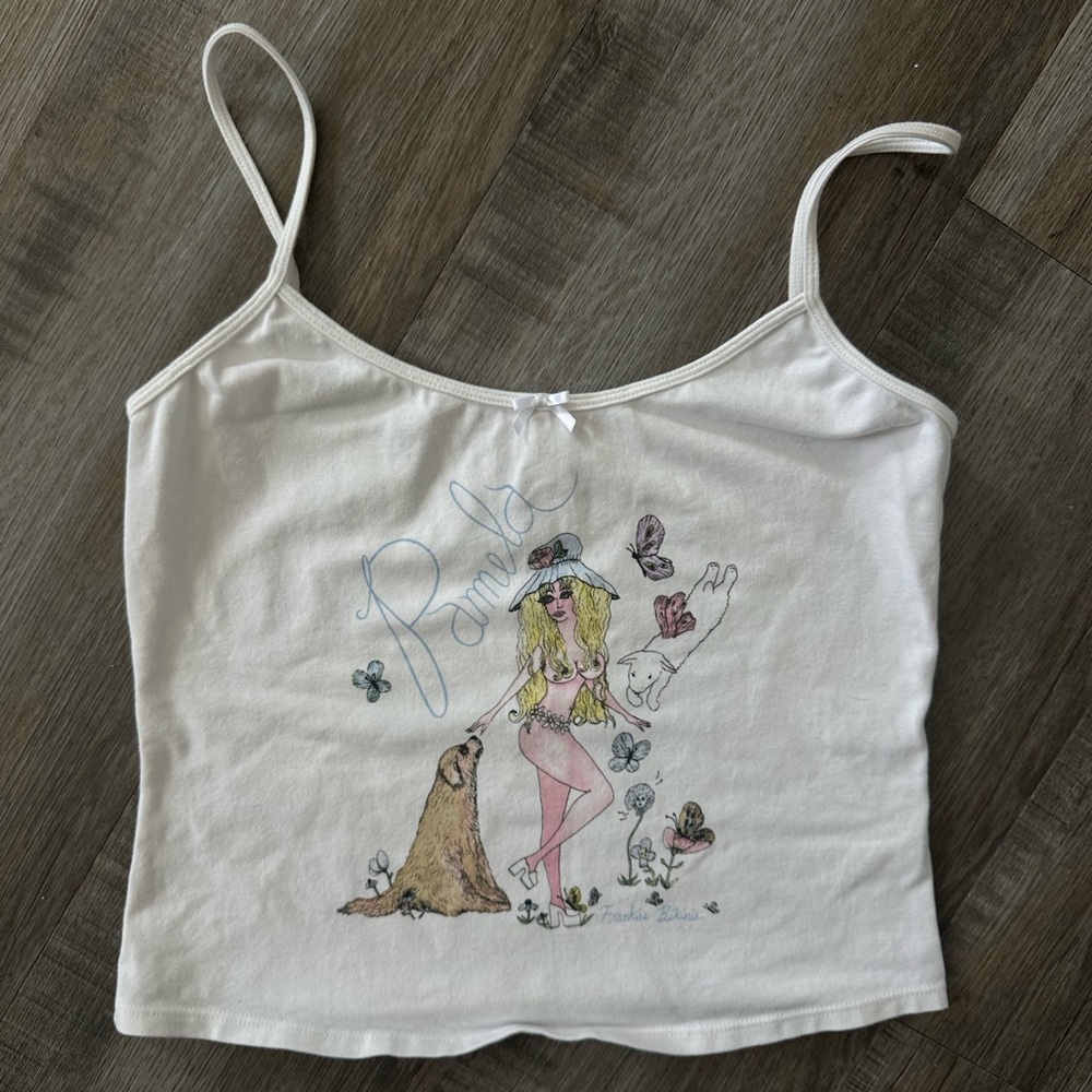 Frankie’s Bikinis x Pamela Anderson tank top
